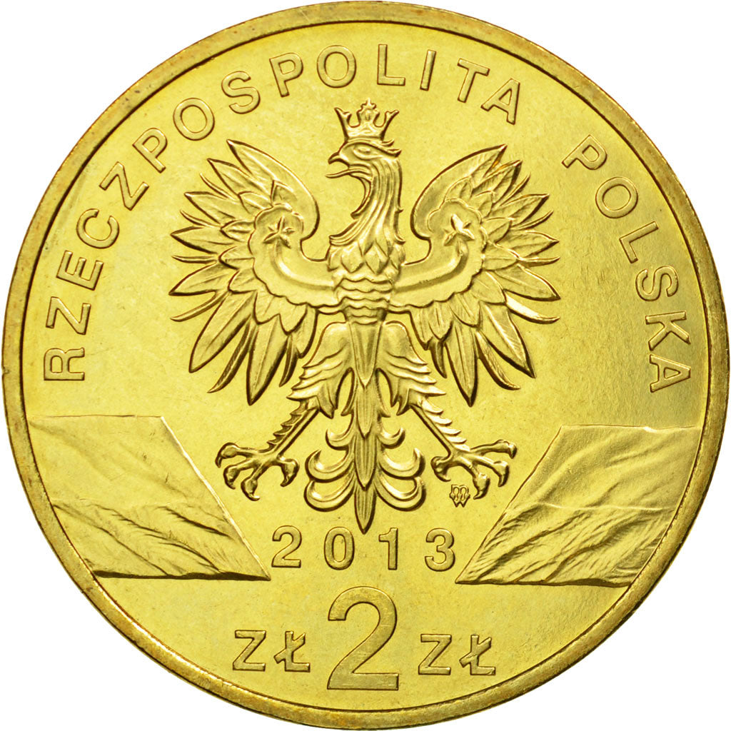 Moneda, Polonia, 2 Zlotych, 2013, Warsaw, EBC, Cobre - aluminio - níquel
