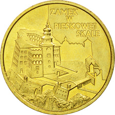 Coin, Poland, 2 Zlote, 1997, Warsaw, AU(55-58), Brass, KM:331
