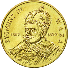 Moneda, Polonia, 2 Zlote, 1998, Warsaw, EBC, Latón, KM:336