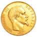 FRANCE, Napoléon III, 50 Francs, 1857, Paris, KM #785.1, AU(55-58), Gold, Gadour