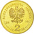 Moneda, Polonia, 2 Zlote, 2010, Warsaw, EBC, Latón, KM:732