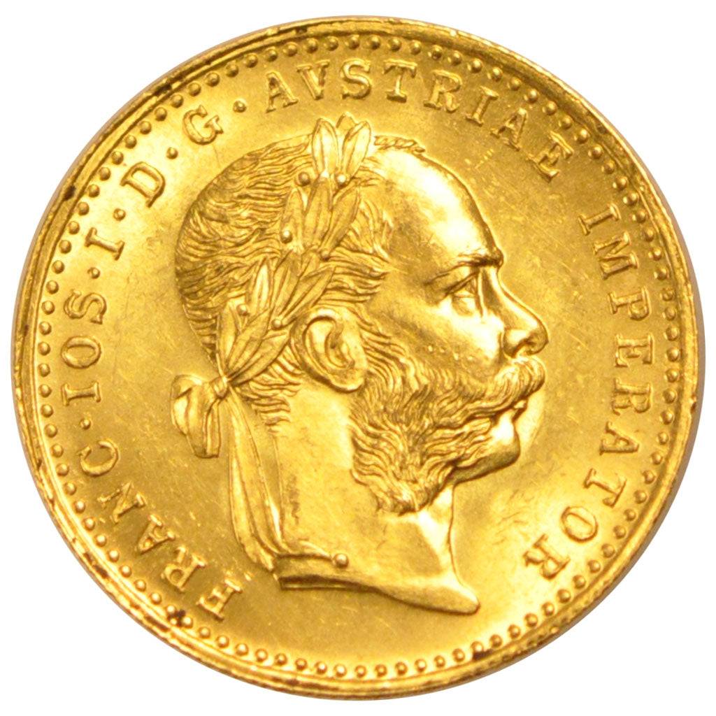 AUSTRIA, Ducat, 1915, KM #2267, MS(60-62), Gold, 3.50