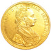 AUSTRIA, 4 Ducat, 1915, KM #2276, AU(55-58), Gold, 13.90