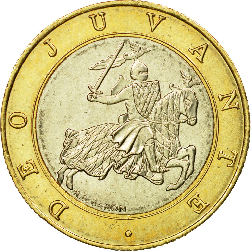 Monnaie, Monaco, Rainier III, 10 Francs, 2000, SUP, Bi-Metallic, Gadoury:MC 160