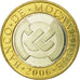 Coin, Mozambique, 10 Meticais, 2006, MS(65-70), Bi-Metallic, KM:140
