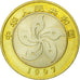 Monnaie, CHINA, PEOPLE'S REPUBLIC, 10 Yüan, 1997, FDC, Bi-Metallic, KM:983