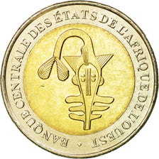 Coin, West African States, 200 Francs, 2005, MS(65-70), Bi-Metallic, KM:14