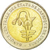 Coin, West African States, 200 Francs, 2005, MS(65-70), Bi-Metallic, KM:14