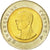Moneta, Tajlandia, Rama IX, 10 Baht, 1989, MS(65-70), Bimetaliczny, KM:227