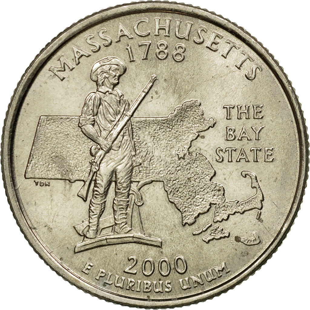 Munten, Verenigde Staten, Quarter, 2000, U.S. Mint, Philadelphia, FDC