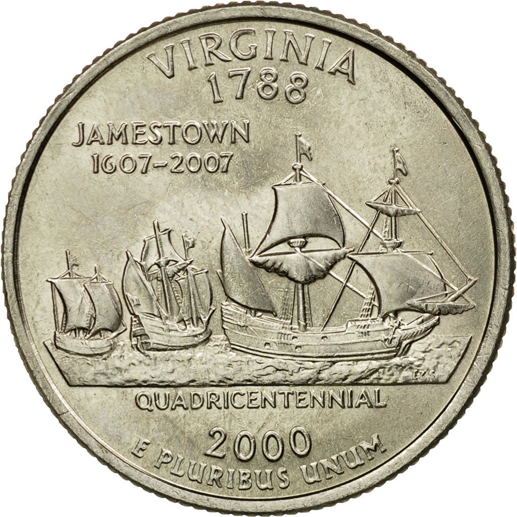 Munten, Verenigde Staten, Quarter, 2000, U.S. Mint, Philadelphia, FDC