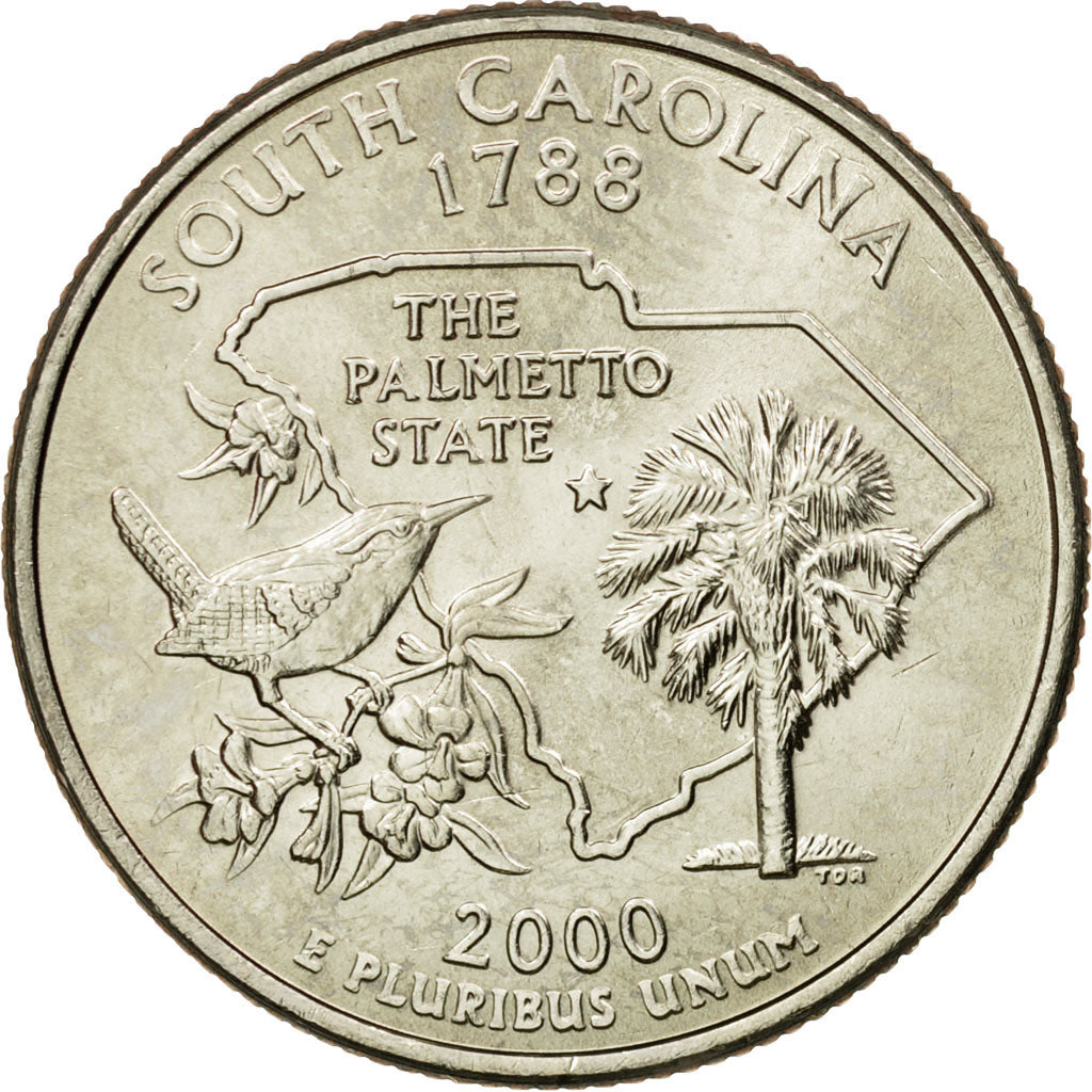 Munten, Verenigde Staten, Quarter, 2000, U.S. Mint, Denver, FDC, Copper-Nickel