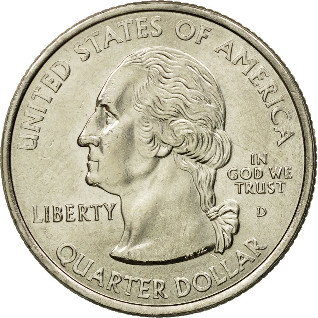 Coin, United States, Quarter, 2001, U.S. Mint, Denver, MS(65-70), Copper-Nickel