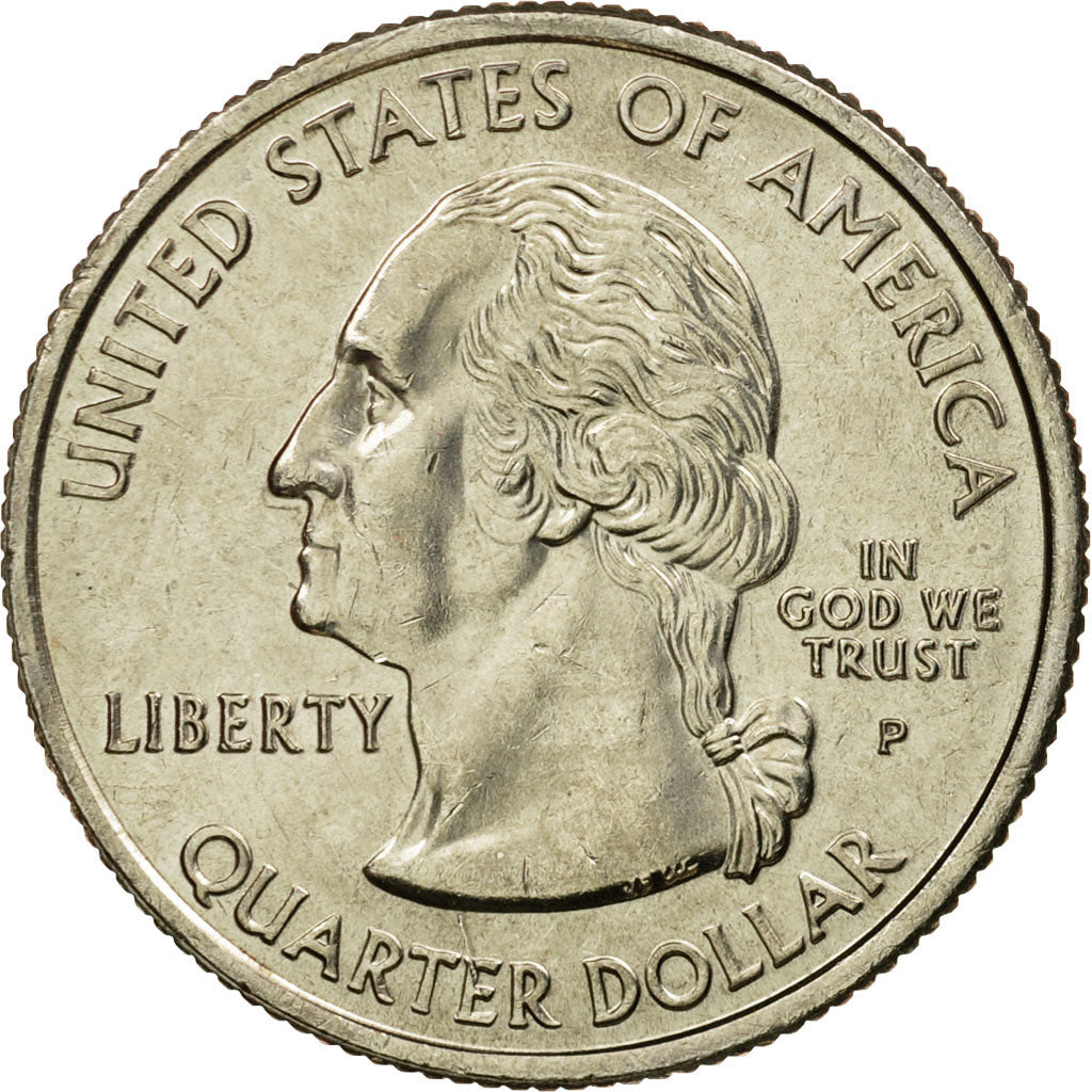 Coin, United States, Quarter, 2002, U.S. Mint, Philadelphia, MS(65-70)
