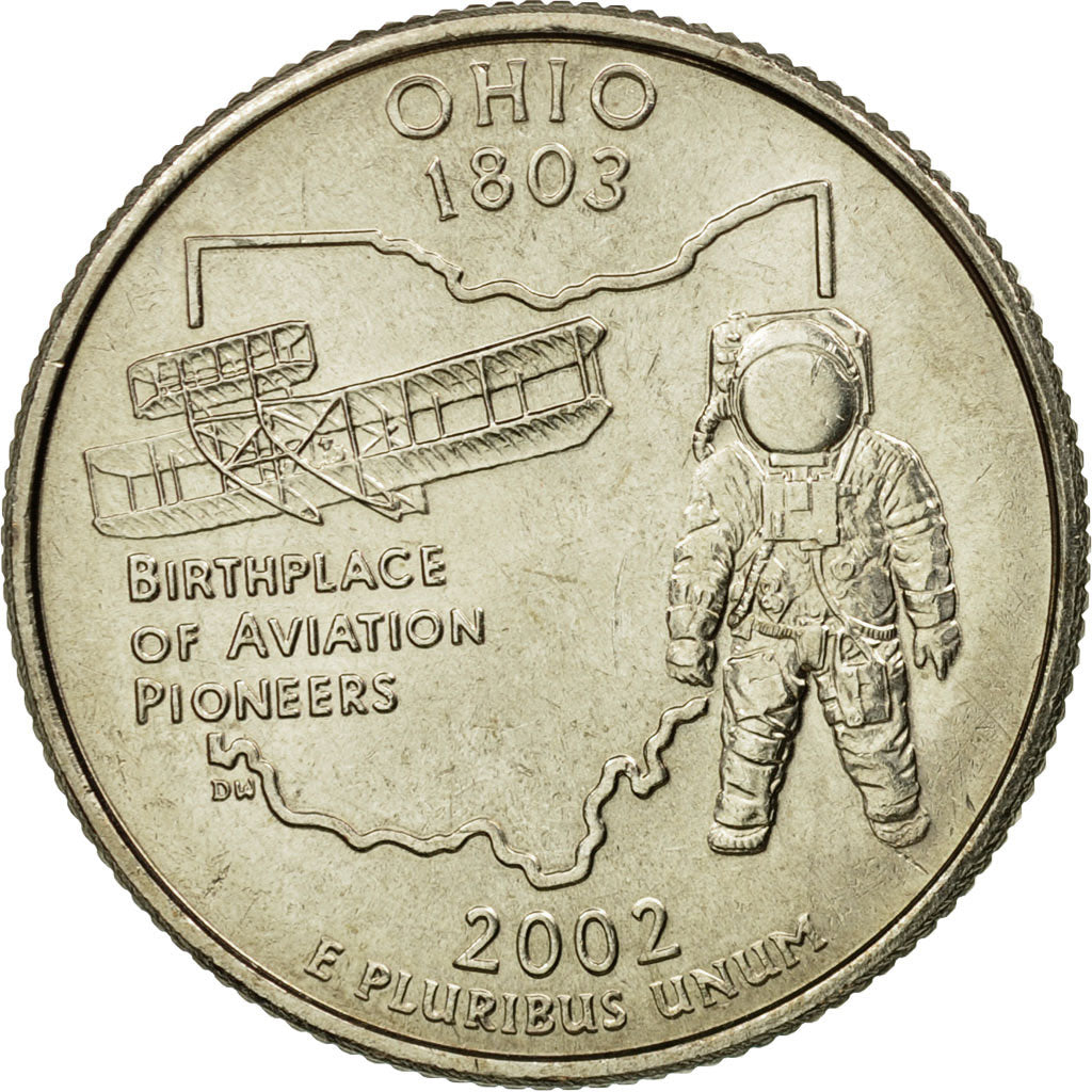 Coin, United States, Quarter, 2002, U.S. Mint, Philadelphia, MS(65-70)