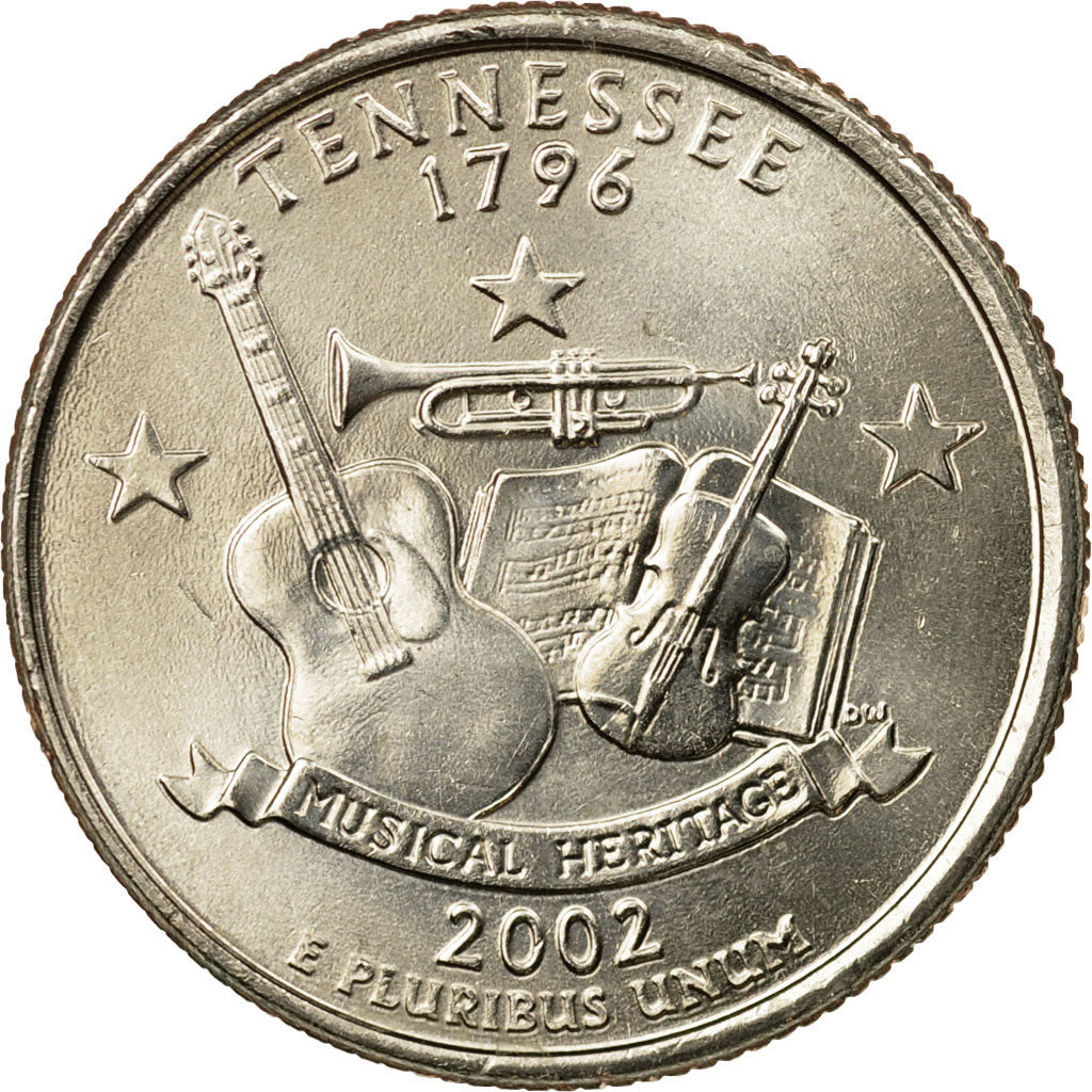 Coin, United States, Quarter, 2002, U.S. Mint, Philadelphia, MS(65-70)