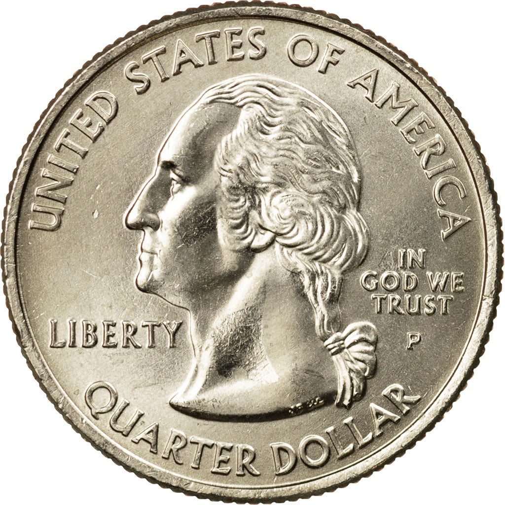Coin, United States, Quarter, 2004, U.S. Mint, Philadelphia, MS(63)
