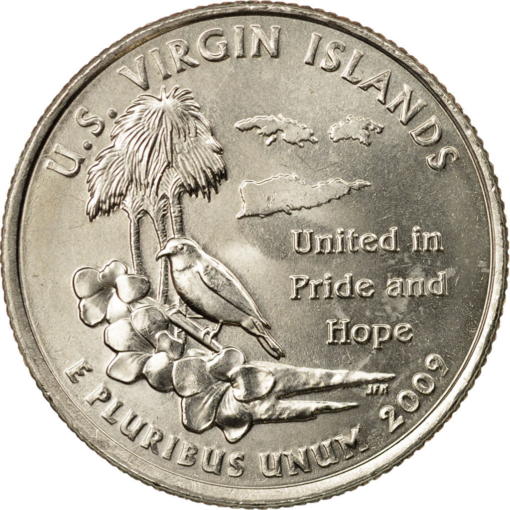 Moneta, Stati Uniti, Quarter, 2009, U.S. Mint, Denver, FDC, Rame ricoperto in