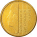 Coin, Netherlands, Beatrix, 5 Gulden, 1988, AU(50-53), Bronze Clad Nickel