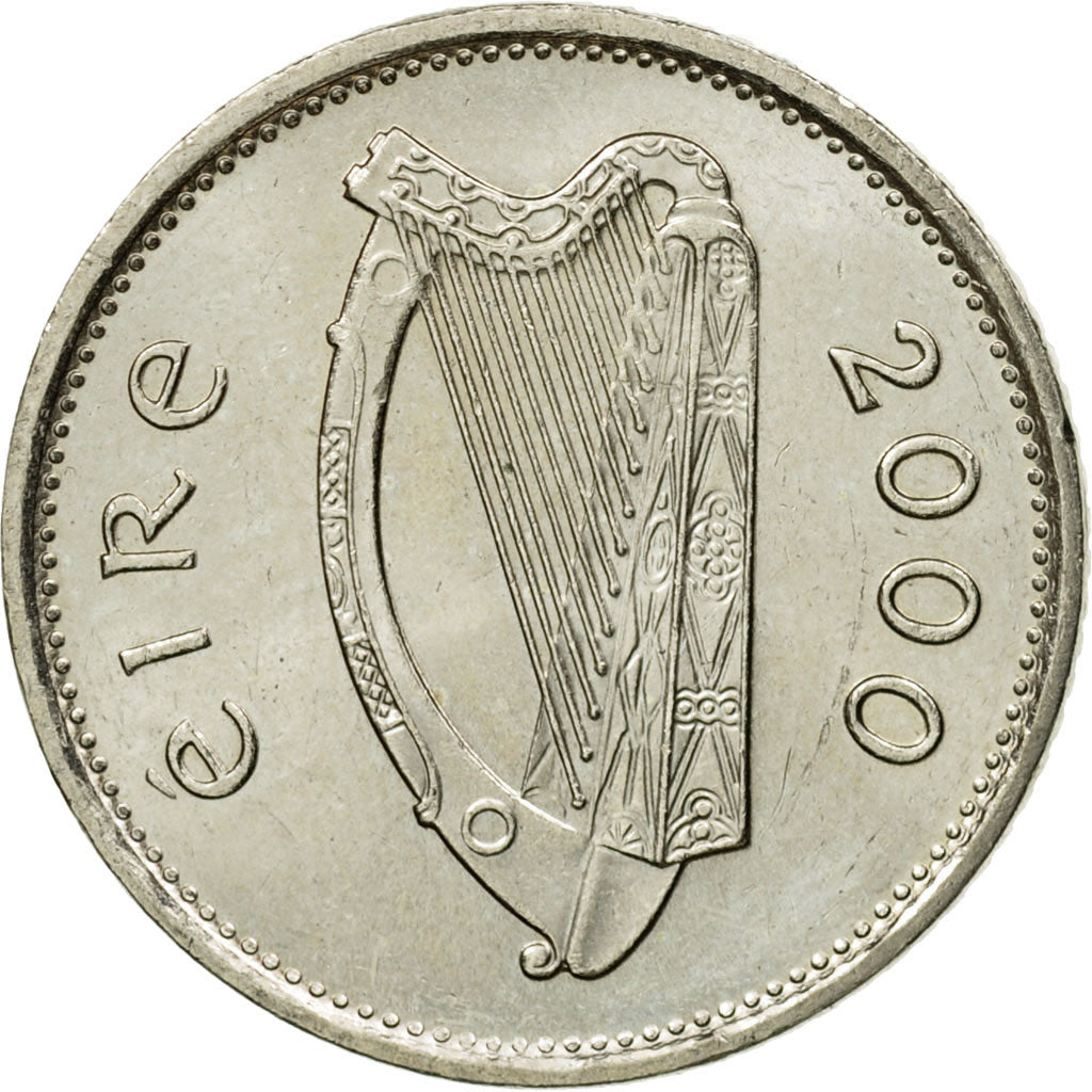 Monnaie, IRELAND REPUBLIC, 10 Pence, 2000, TTB+, Copper-nickel, KM:29