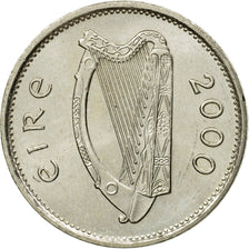 Monnaie, IRELAND REPUBLIC, 10 Pence, 2000, TTB+, Copper-nickel, KM:29