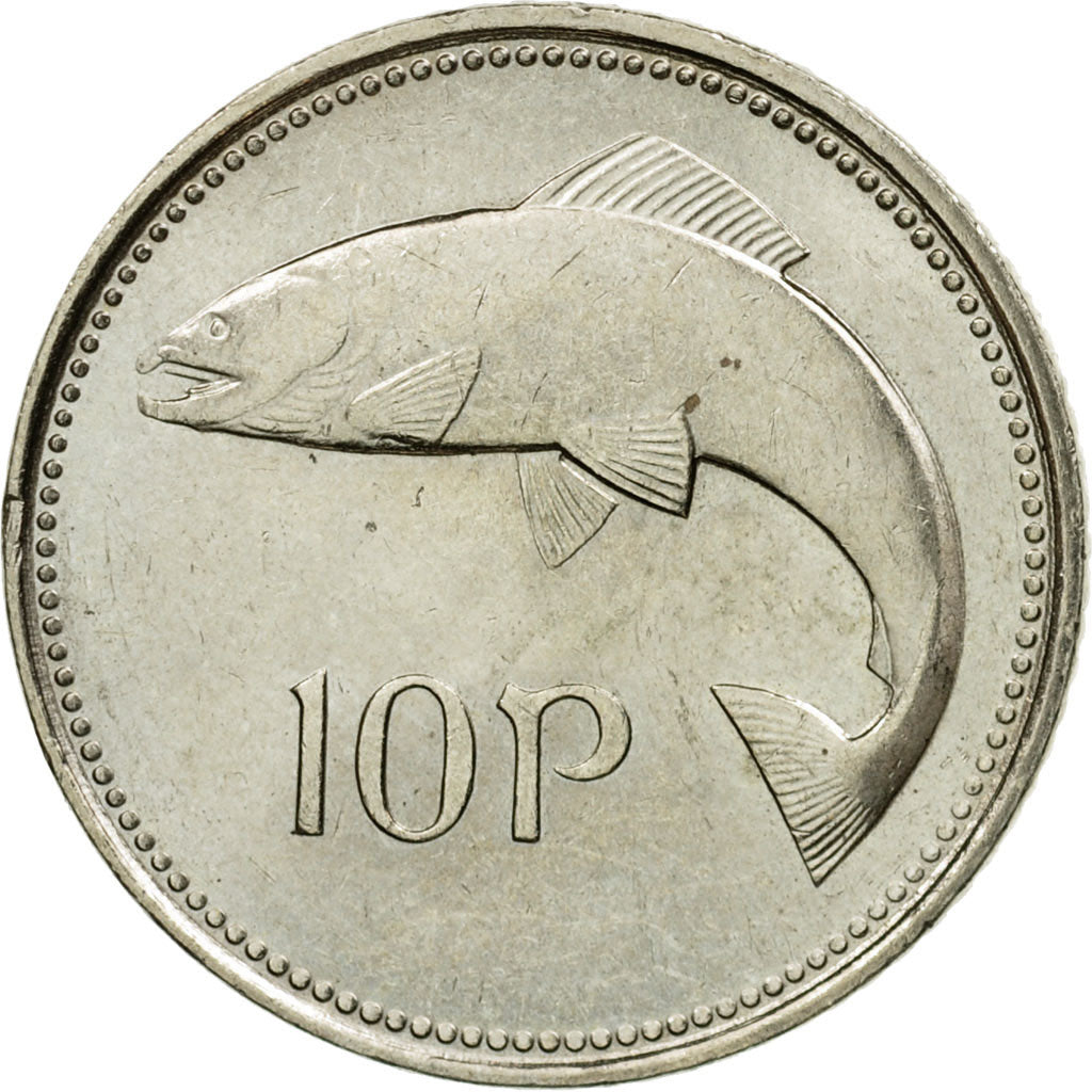 Monnaie, IRELAND REPUBLIC, 10 Pence, 2000, TTB+, Copper-nickel, KM:29