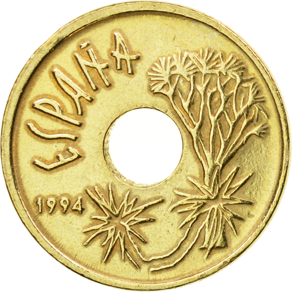 Coin, Spain, Juan Carlos I, 25 Pesetas, 1994, Madrid, MS(65-70)