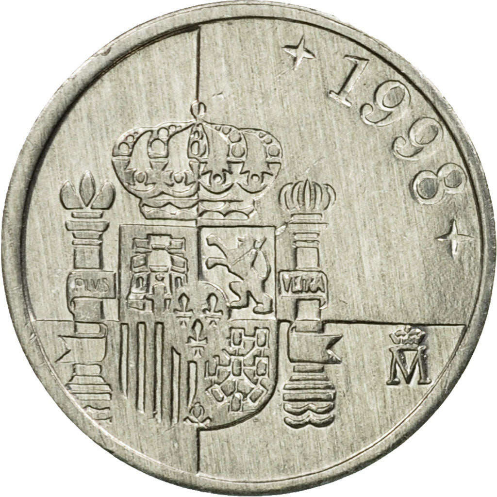 Monnaie, Espagne, Juan Carlos I, Peseta, 1998, FDC, Aluminium, KM:832