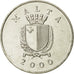 Coin, Malta, Lira, 2000, AU(50-53), Nickel, KM:99