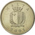 Coin, Malta, 25 Cents, 2001, Franklin Mint, AU(55-58), Copper-nickel, KM:97