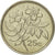Moneda, Malta, 25 Cents, 2001, Franklin Mint, EBC, Cobre - níquel, KM:97