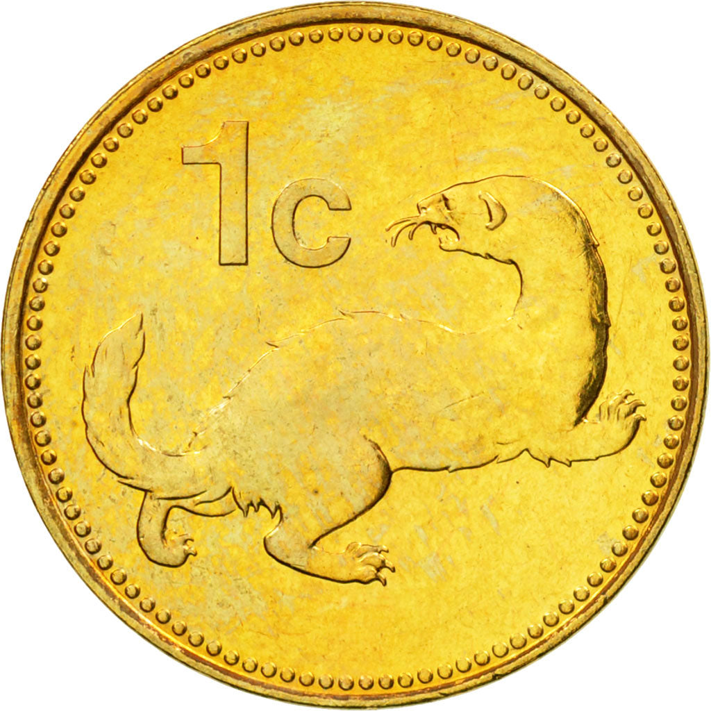 Coin, Malta, Cent, 2001, AU(50-53), Nickel-brass, KM:93
