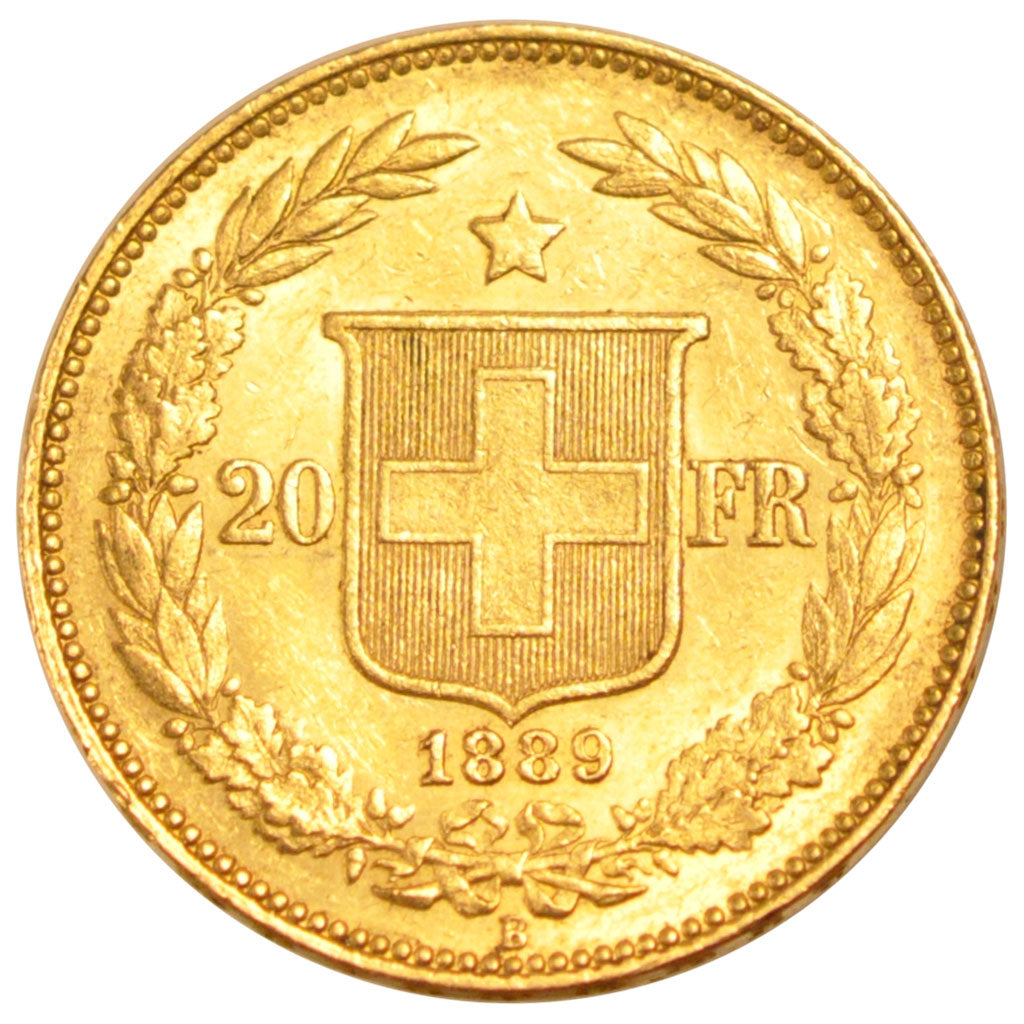 Suisse, Confédération Helvétique, 20 Francs or