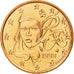 France, 5 Euro Cent, 1999, MS(63), Copper Plated Steel, KM:1284
