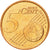 Frankrijk, 5 Euro Cent, 1999, UNC-, Copper Plated Steel, KM:1284