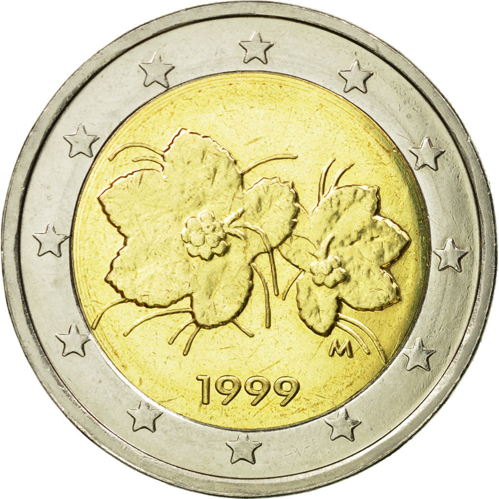 Finland, 2 Euro, 1999, MS(63), Bi-Metallic, KM:105