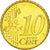 Finland, 10 Euro Cent, 1999, MS(63), Brass, KM:101