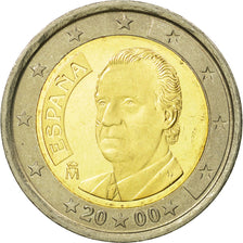 Spagna, 2 Euro, 2000, SPL, Bi-metallico, KM:1047