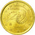 Hiszpania, 50 Euro Cent, 2000, Madrid, MS(60-62), Mosiądz, KM:1045