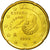 Spagna, 20 Euro Cent, 1999, SPL, Ottone, KM:1044