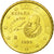 Hiszpania, 10 Euro Cent, 1999, Madrid, MS(60-62), Mosiądz, KM:1043