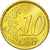 Spagna, 10 Euro Cent, 1999, SPL, Ottone, KM:1043
