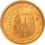 Spanien, 2 Euro Cent, 2001, UNZ, Copper Plated Steel, KM:1041