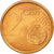 España, 2 Euro Cent, 2001, SC, Cobre chapado en acero, KM:1041