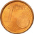 España, Euro Cent, 1999, EBC+, Cobre chapado en acero, KM:1040
