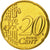 Luxembourg, 20 Euro Cent, 2002, SPL, Laiton, KM:79