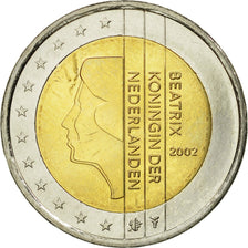 Netherlands, 2 Euro, 2002, MS(63), Bi-Metallic, KM:241