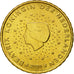 Netherlands, 10 Euro Cent, 2000, MS(60-62), Brass, KM:237