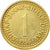 Moneta, Jugosławia, Dinar, 1986, EF(40-45), Mosiądz niklowy, KM:86