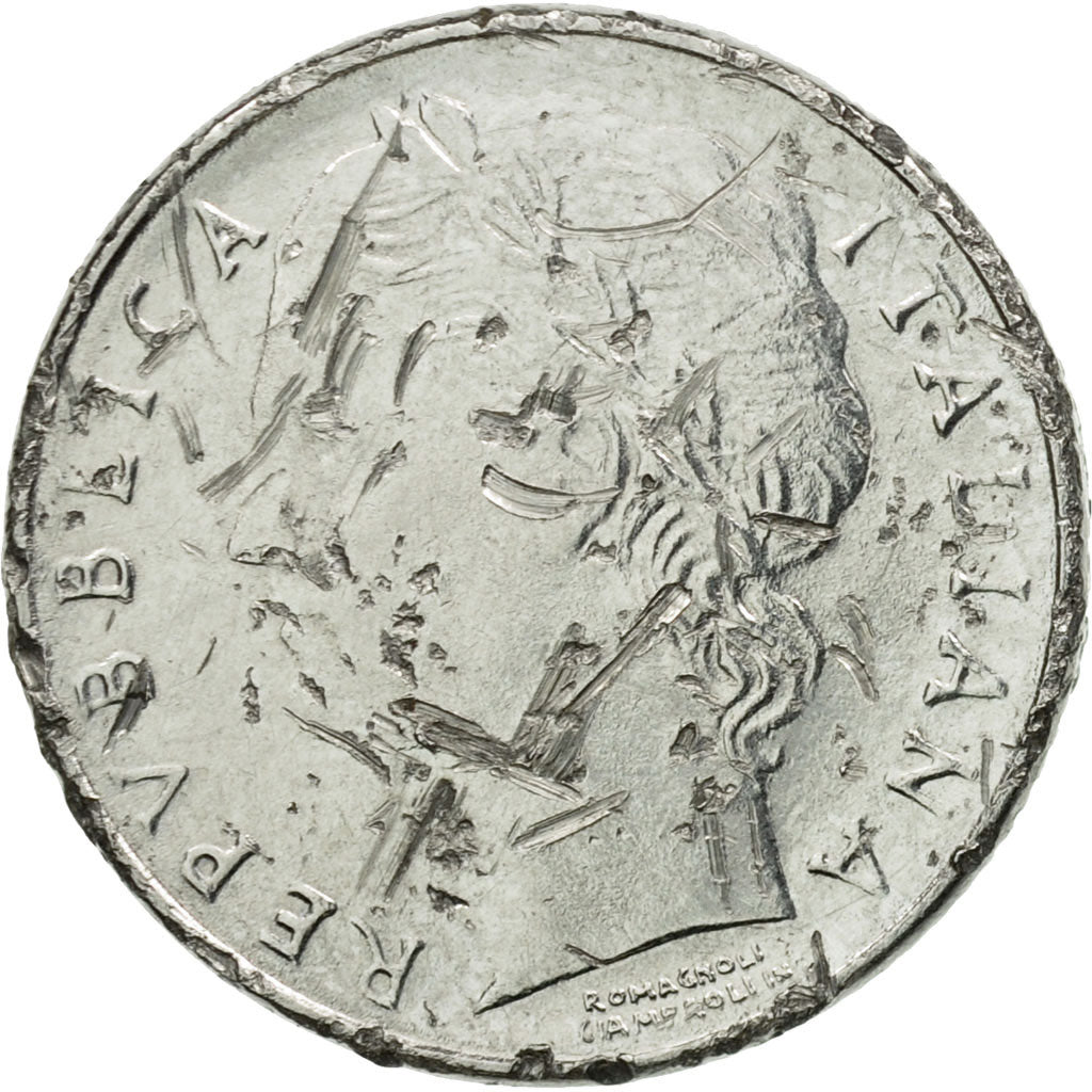 Moneta, Włochy, 100 Lire, 1992, Rome, VF(30-35), Stal nierdzewna, KM:96.2